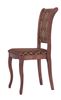 Стул С6 стул (тон 317 т. коричневый/ткань андрис шоколад комби)