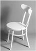 Стул венский Luna (белый) жесткое сиденье