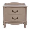 Тумбочка прикроватная "Джульетта" 2 ящ. (Мокко) Вис