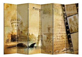 Ширма 1404-6 "Марка Париж" (6 панелей)