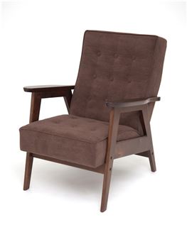 Кресло РЕТРО (темный тон / RS32 - коричневый)