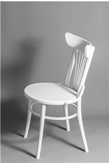 Стул венский Uranus (белый) жесткое сиденье