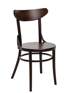 Стул венский Луна (темный орех) жесткое сиденье